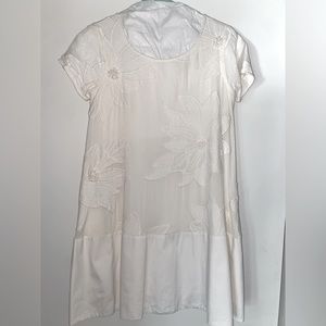 MAEVE white flower stitch dress